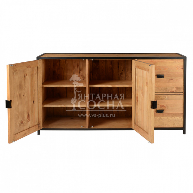 Тумба Лофт Сити 2 двери, 2 ящика Тумба Лофт Сити 2 двери, 2 ящика