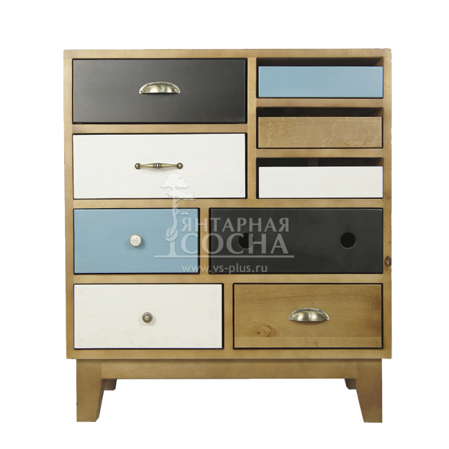 Комод «Aquarelle Birch» 9 ящиков арт RE-18ETG/4 Комод «Aquarelle Birch» 9 ящиков арт RE-18ETG/4