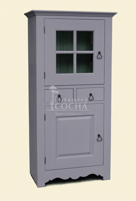 Шкаф для посуды Гранд ОМД со стеклом Шкаф для посуды Гранд ОМД со стеклом