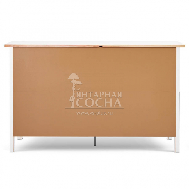 Комод широкий КЫМОР 8 ящиков Белый Комод широкий КЫМОР 8 ящиков Белый