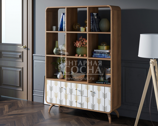 Стеллаж "Ellipse" принт 2 арт EL13/print_2 Стеллаж "Ellipse" принт 2 арт EL13/print_2