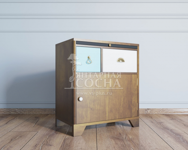 Комод-тумба «Aquarelle» арт RE-51, разноцветная Комод-тумба «Aquarelle» арт RE-51, разноцветная