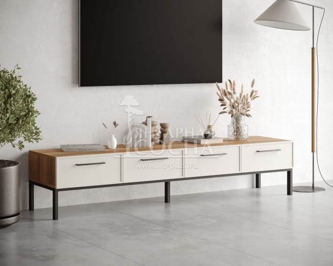 Комод с четырьмя ящиками под TV "Nicole" арт NEM06 Комод с четырьмя ящиками под TV "Nicole" арт NEM06