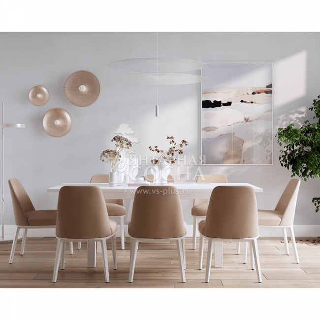 Стол обеденный раздвижной ШАНЬ 147/204x95 Стол обеденный раздвижной ШАНЬ 147/204x95