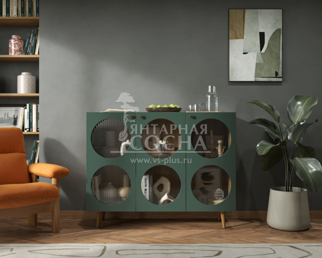 Комод с тремя дверками ROSA арт. R10 Комод с тремя дверками ROSA арт. R10