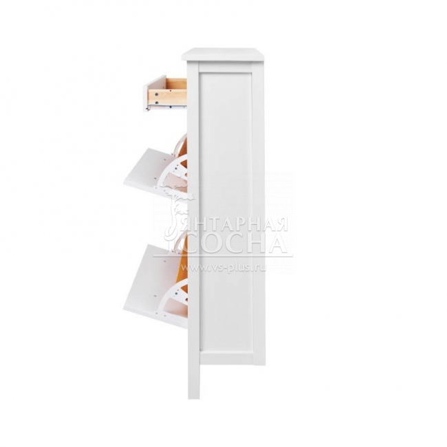 Тумба для обуви КЫМОР 89 Белая Тумба для обуви КЫМОР 89 Белая