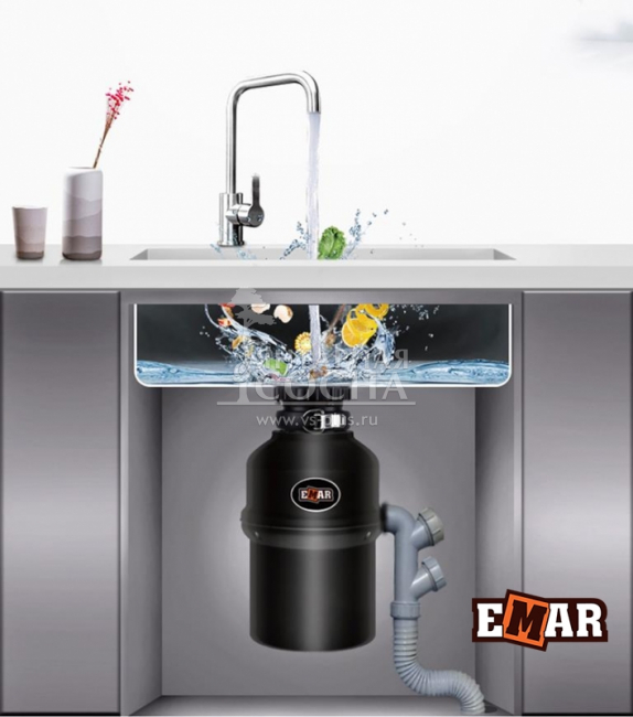 Измельчитель пищевых отходов Emar ATC-KZ560A Измельчитель пищевых отходов Emar ATC-KZ560A