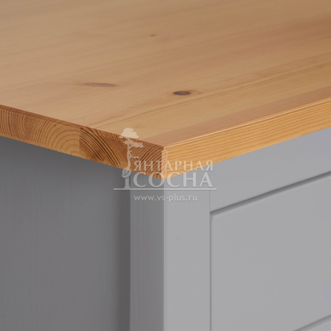 Комод узкий КЫМОР 5 ящиков Серый/Светло-коричневый Комод узкий КЫМОР 5 ящиков Серый/Светло-коричневый