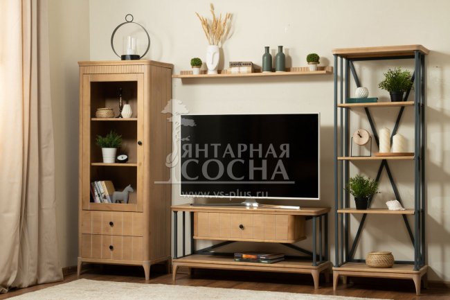Шкаф книжный Грета №6-140 Шкаф книжный Грета №6-140