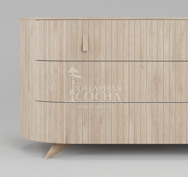 КОМОД ECLIPSE 3 ЯЩИКА ЭК-303 (БЕЛЕНЫЙ ДУБ) КОМОД ECLIPSE 3 ЯЩИКА ЭК-303 (БЕЛЕНЫЙ ДУБ)