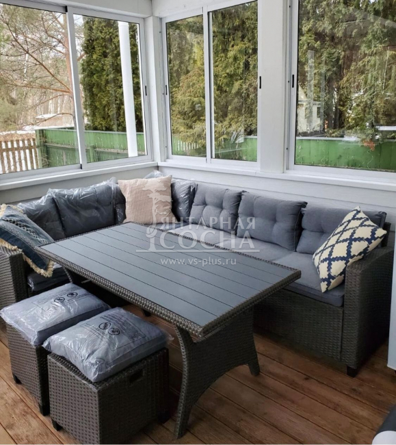 Комплект плетеной мебели AFM-307G-Grey Комплект плетеной мебели AFM-307G-Grey