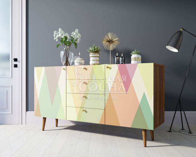 Комод "Berber" с ящиками 16 принт арт BB14/Print_16 Комод "Berber" с ящиками 16 принт арт BB14/Print_16