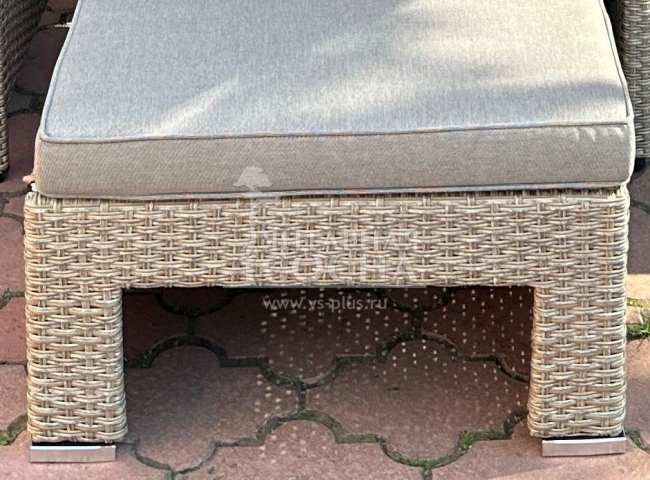 Диван-трансформер из искусственного ротанга AFM-320 Beige Диван-трансформер из искусственного ротанга AFM-320 Beige