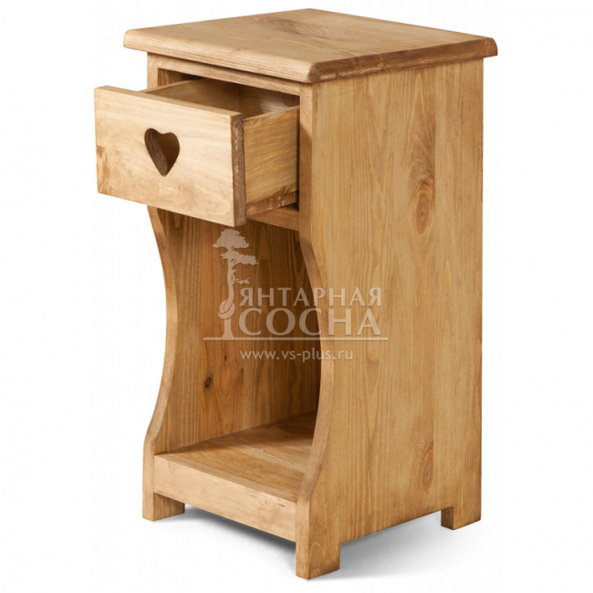 Прикроватная тумба Прованс с выдвижным ящиком KR80 Прикроватная тумба Прованс с выдвижным ящиком KR80