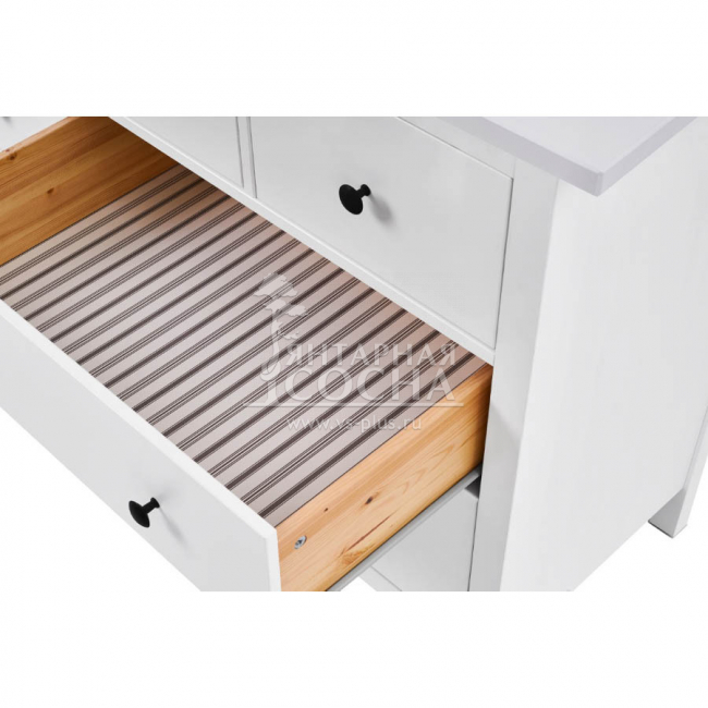 Комод широкий КЫМОР 8 ящиков Белый Комод широкий КЫМОР 8 ящиков Белый