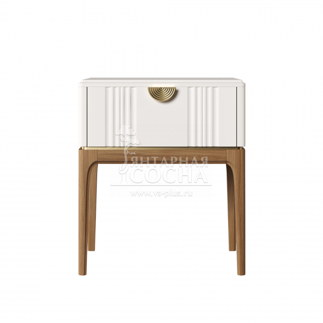 Тумба прикроватная 1 ящик Bari М301W White Тумба прикроватная 1 ящик Bari М301W White