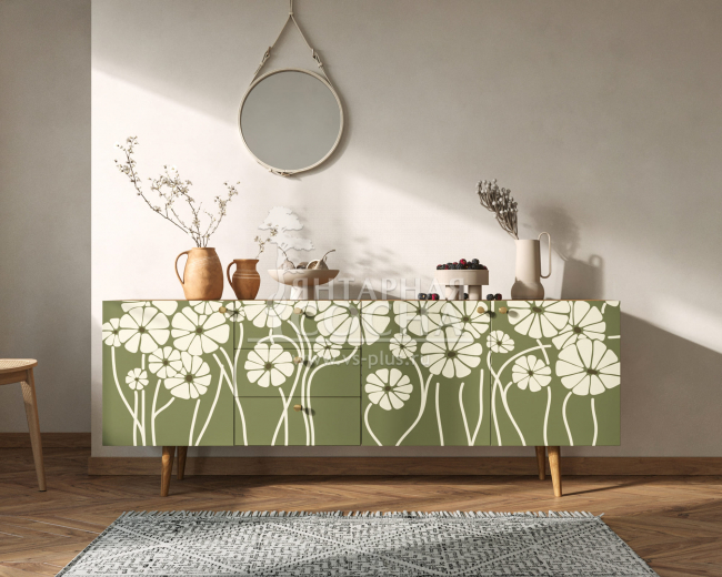 Комод "Berber" удлиненный арт BB11/Print_53 Комод "Berber" удлиненный арт BB11/Print_53