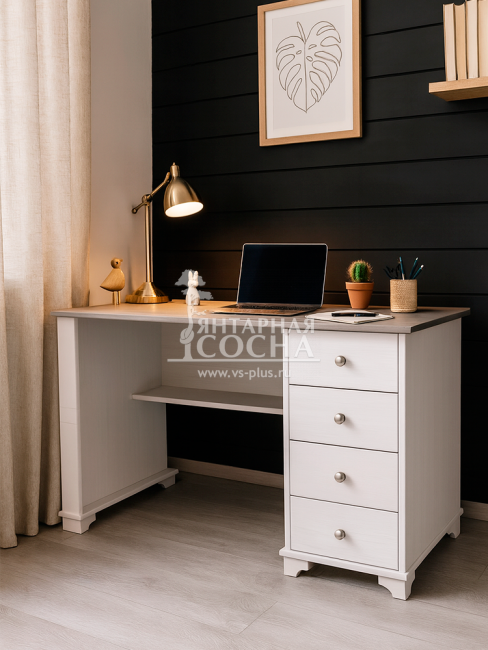 Стол письменный Бейли (4 ящика) Стол письменный Бейли (4 ящика)