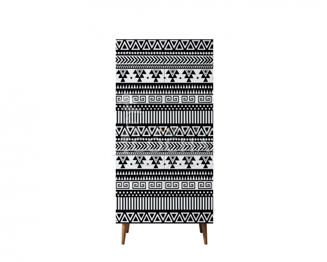 Шкаф малый двухстворчатый "Berber" принт 19 арт BB08/Print_19 Шкаф малый двухстворчатый "Berber" принт 19 арт BB08/Print_19