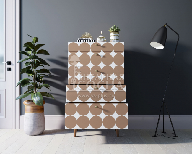 Комод высокий "Berber" принт 17 арт BB10/Print_17 Комод высокий "Berber" принт 17 арт BB10/Print_17