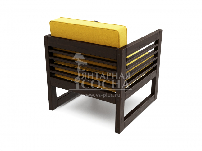 Кресло Сега Velvet Венге Yellow Кресло Сега Velvet Венге Yellow