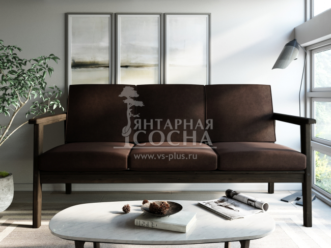 Диван Лориан Б Velvet Венге Chocolate Диван Лориан Б Velvet Венге Chocolate