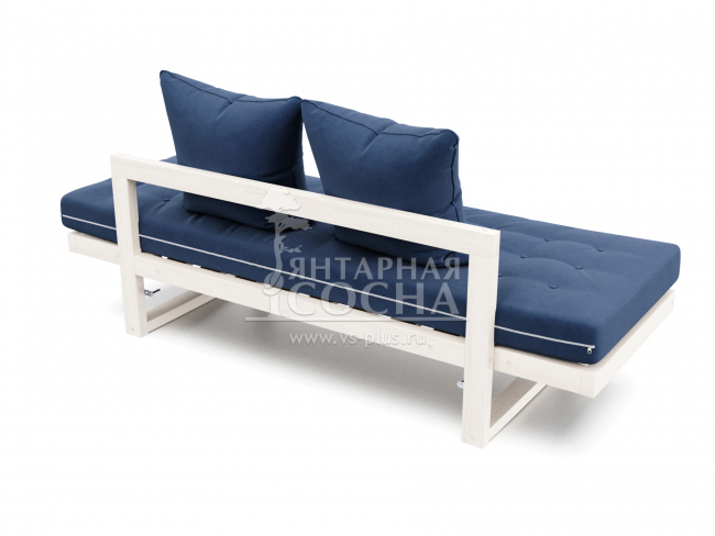 Кушетка Амбер Velvet Беленый Дуб Midnight Кушетка Амбер Velvet Беленый Дуб Midnight