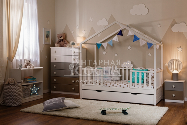 Кровать-домик Тимберика Кидс №10 Кровать-домик Тимберика Кидс №10