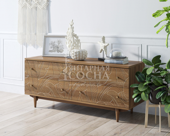 Комод "Boho" 4 ящика джангл арт BH09 Комод "Boho" 4 ящика джангл арт BH09