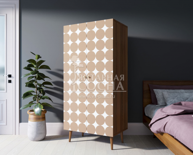 Шкаф малый двухстворчатый "Berber" принт 17 арт BB08/Print_17 Шкаф малый двухстворчатый "Berber" принт 17 арт BB08/Print_17