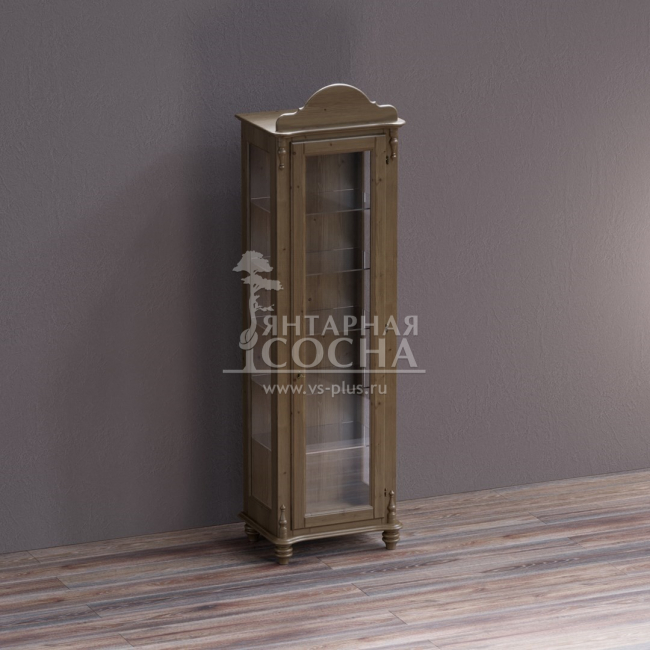 Витрина Скандия 1-ств 2110, правое открывание Витрина Скандия 1-ств 2110, правое открывание