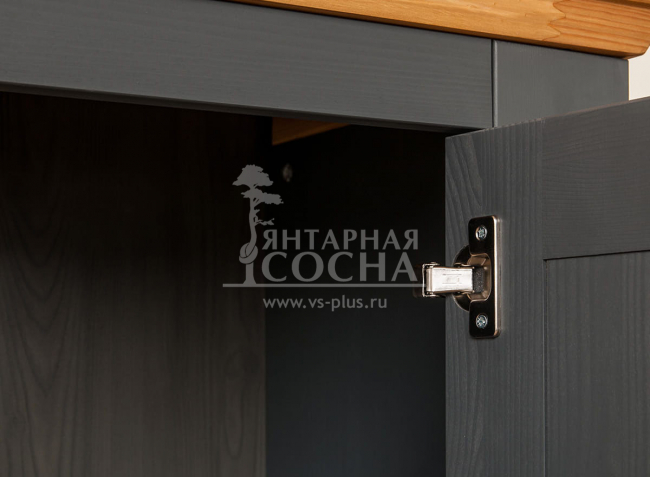 Комод Форест Графит 4 двери 2 ящика Комод Форест Графит 4 двери 2 ящика