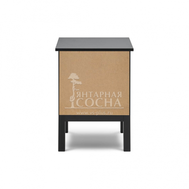 Тумба прикроватная ТИРАНА Черная Тумба прикроватная ТИРАНА Черная