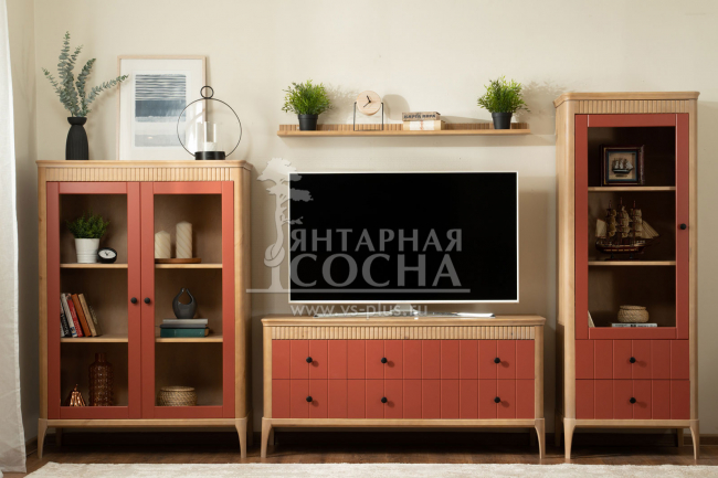 Тумба ТВ Грета №4-140 Тумба ТВ Грета №4-140