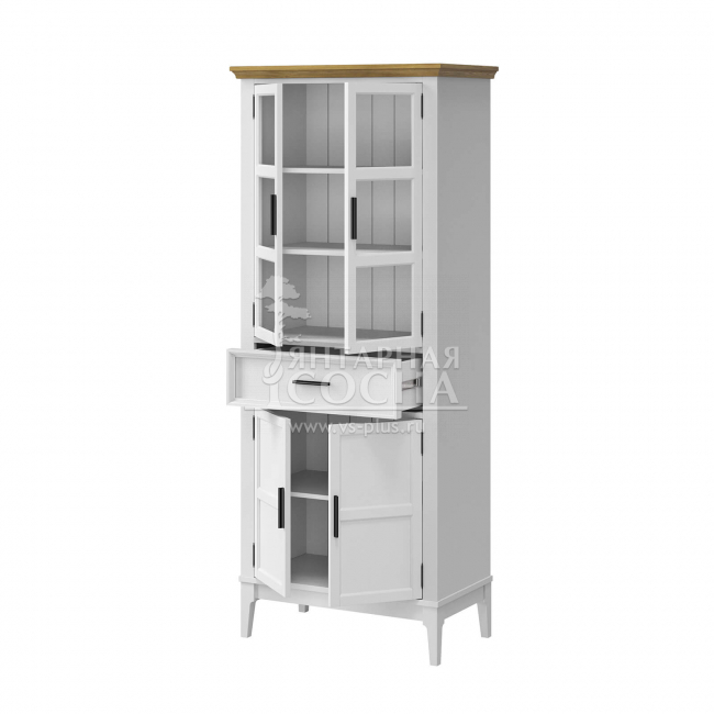 Шкаф для посуды Квадро-С 221-185 Шкаф для посуды Квадро-С 221-185