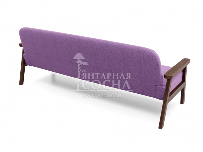 Диван Флори Б Textile Орех Purple Диван Флори Б Textile Орех Purple
