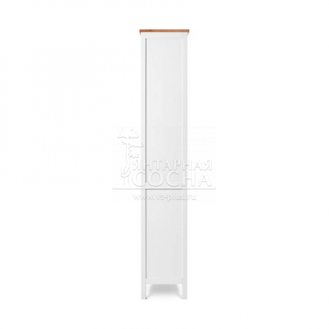 Стеллаж узкий открытый 49 Белый/Светло-коричневый Стеллаж узкий открытый 49 Белый/Светло-коричневый