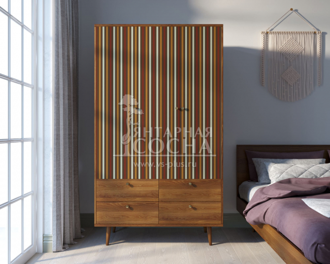 Шкаф трехстворчатый "Berber" принт 20 арт BB02/Print_20 Шкаф трехстворчатый "Berber" принт 20 арт BB02/Print_20