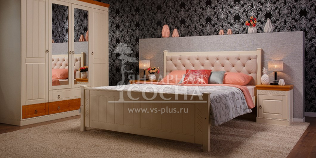 Кровать мягкая Дания-1 двуспальная Кровать мягкая Дания-1 двуспальная