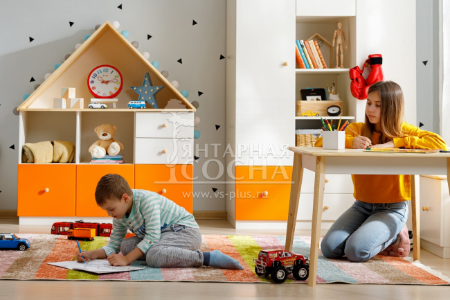 Шкаф 3-ств Тимберика Кидс №1 Шкаф 3-ств Тимберика Кидс №1