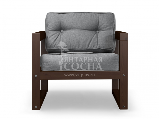 Кресло Астер Textile Орех Grey Кресло Астер Textile Орех Grey