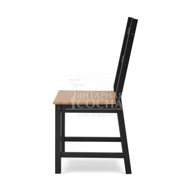 Стул УДОРА Черный/Светло-коричневый Стул УДОРА Черный/Светло-коричневый