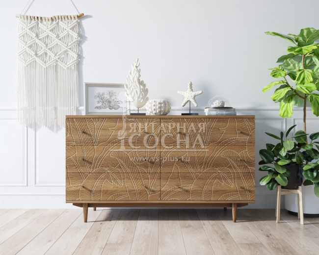 Комод "Boho" 6 ящиков джангл арт BH08 Комод "Boho" 6 ящиков джангл арт BH08