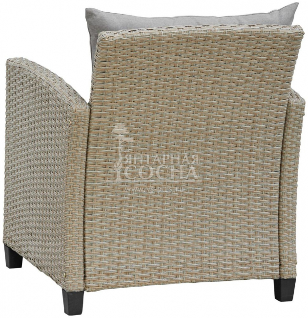 Плетеный комплект мебели с диваном AFM-804B Beige Плетеный комплект мебели с диваном AFM-804B Beige