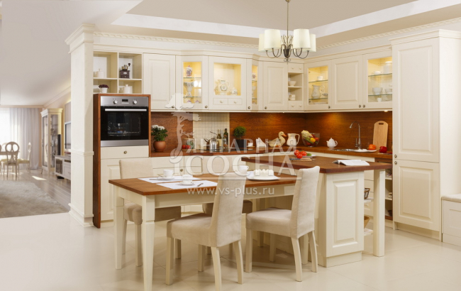 Кухня ВАЛЕНСИЯ Крем Кухня ВАЛЕНСИЯ Крем