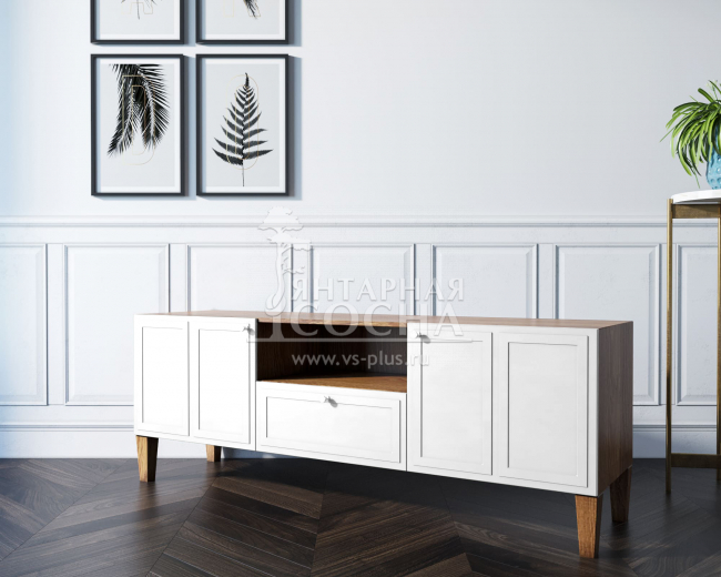 Комод под TV "Andersen" арт AN15WH Комод под TV "Andersen" арт AN15WH