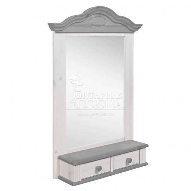 Полка зеркало модель Синди Полка зеркало модель Синди