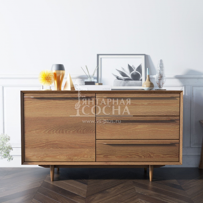 Комод "Bruni" с ящиками и дверкой арт BR-02 Комод "Bruni" с ящиками и дверкой арт BR-02