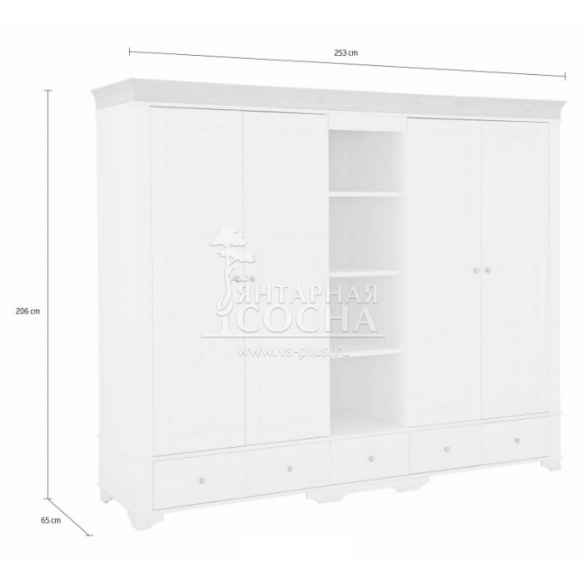 ���� 5-�� ������� � 4 ����������� ������� � ������� �����