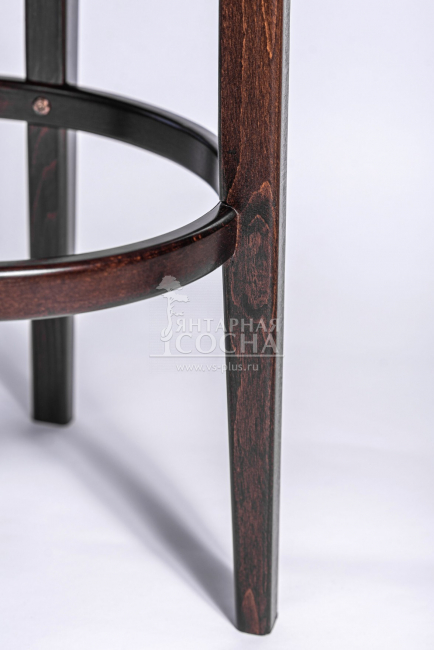 Стул барный Sol твердый темный орех Стул барный Sol твердый темный орех